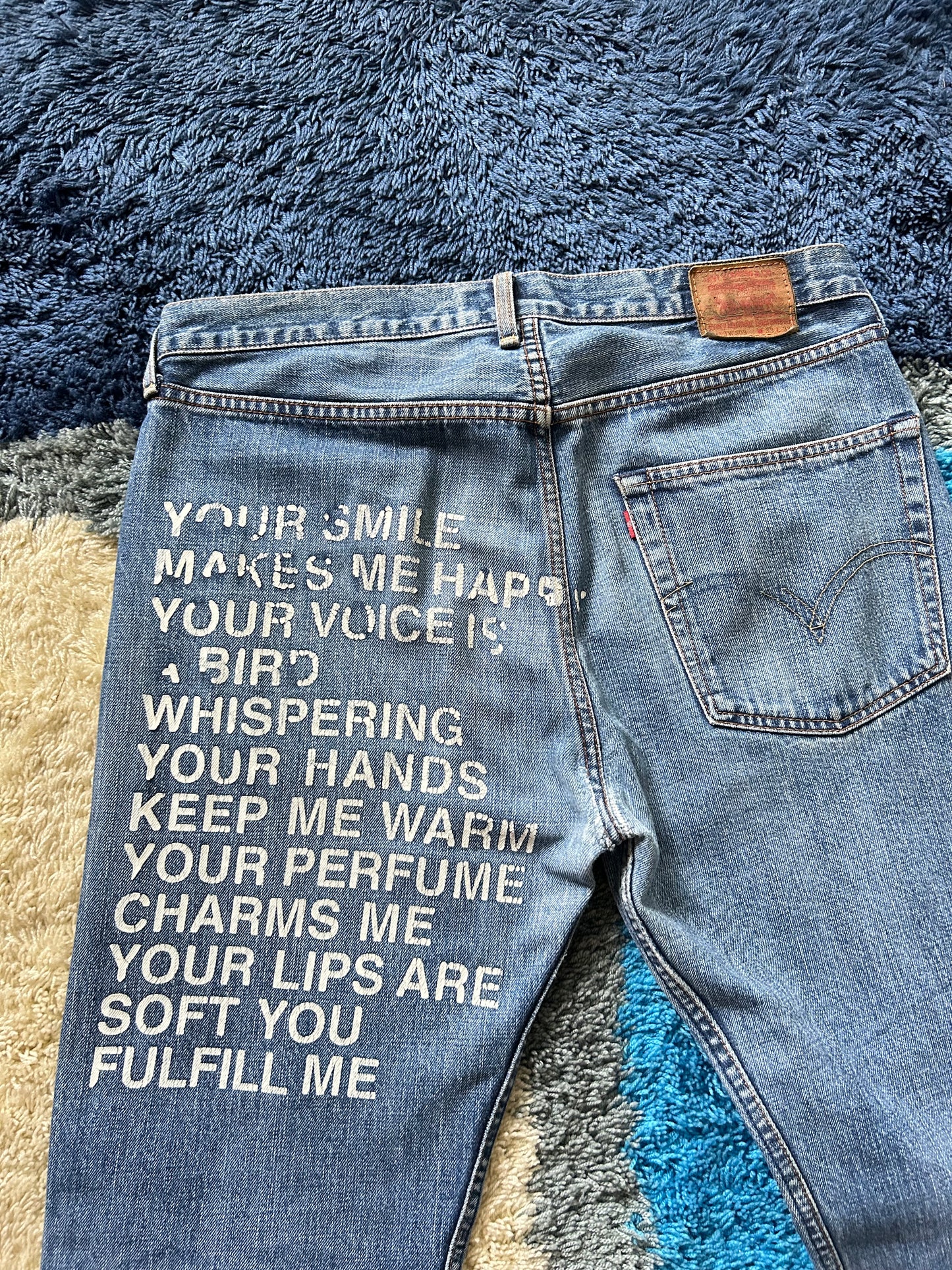 Junya Watanabe SS02 Poem Denim