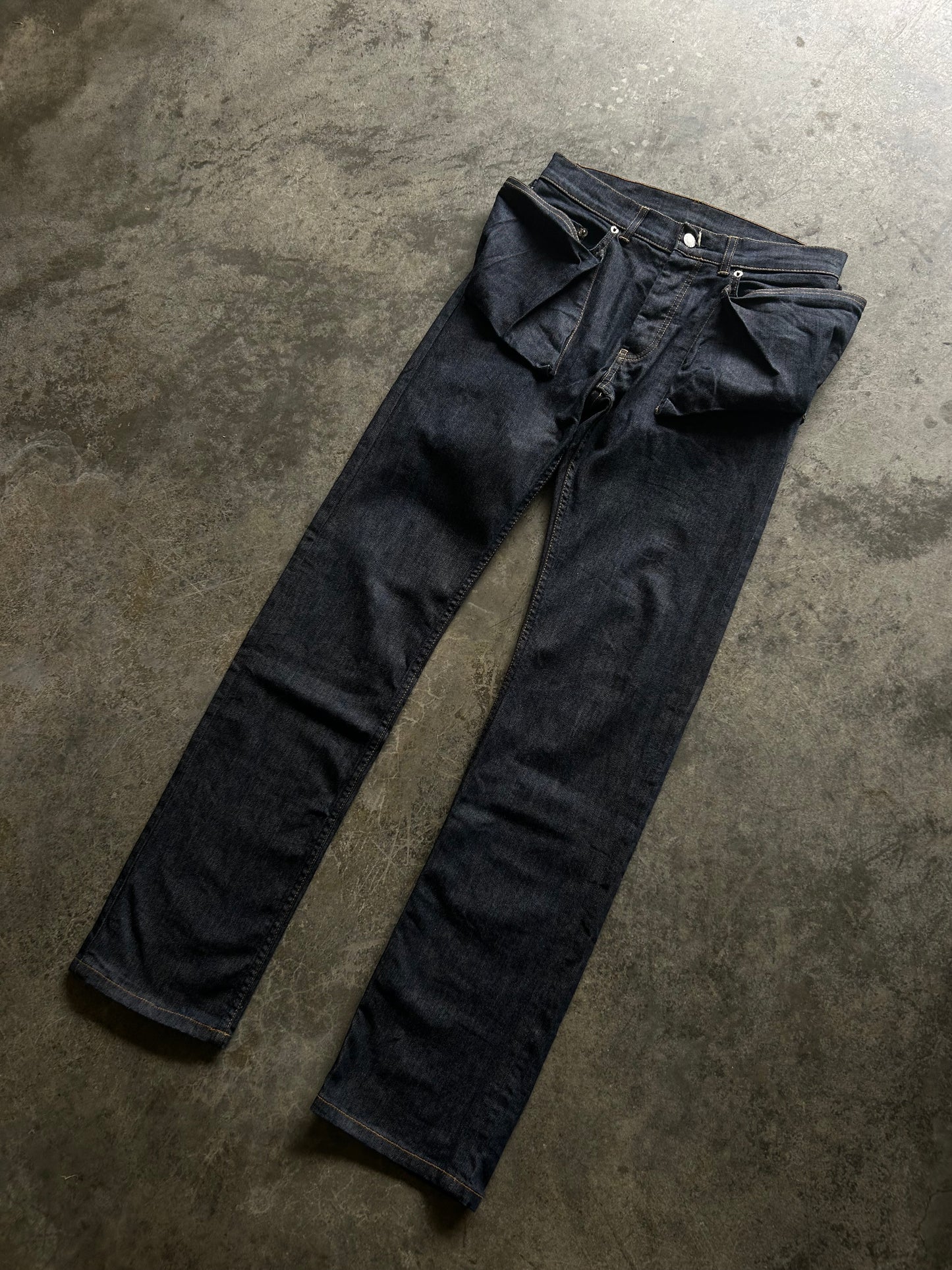 Helmut Lang AW04 3D Holster Pocket Denim