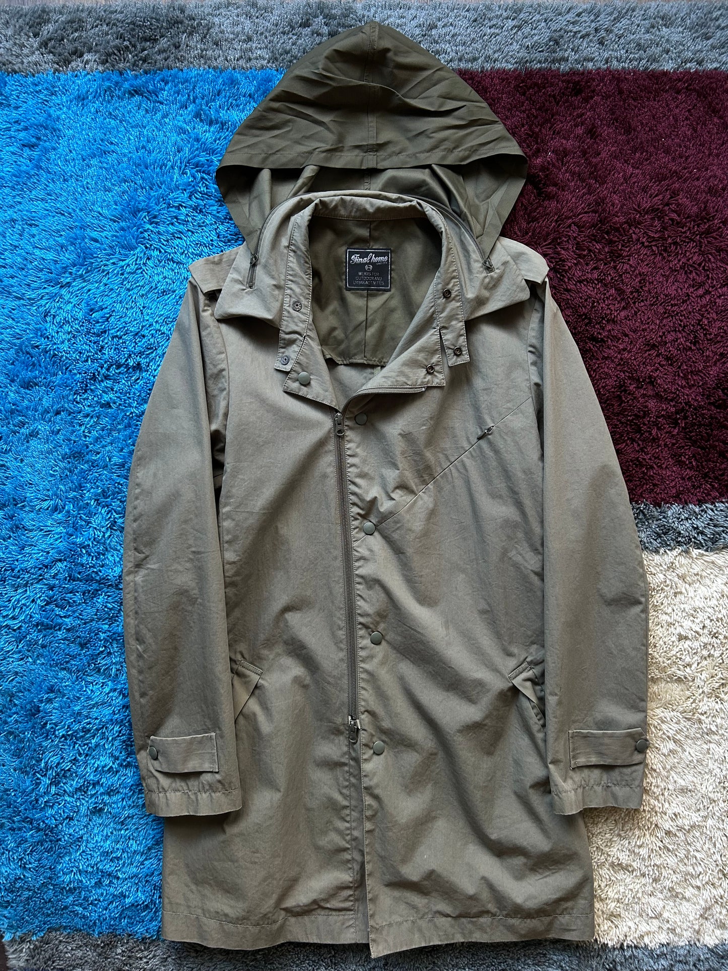 Final Home Hooded Trench Coat