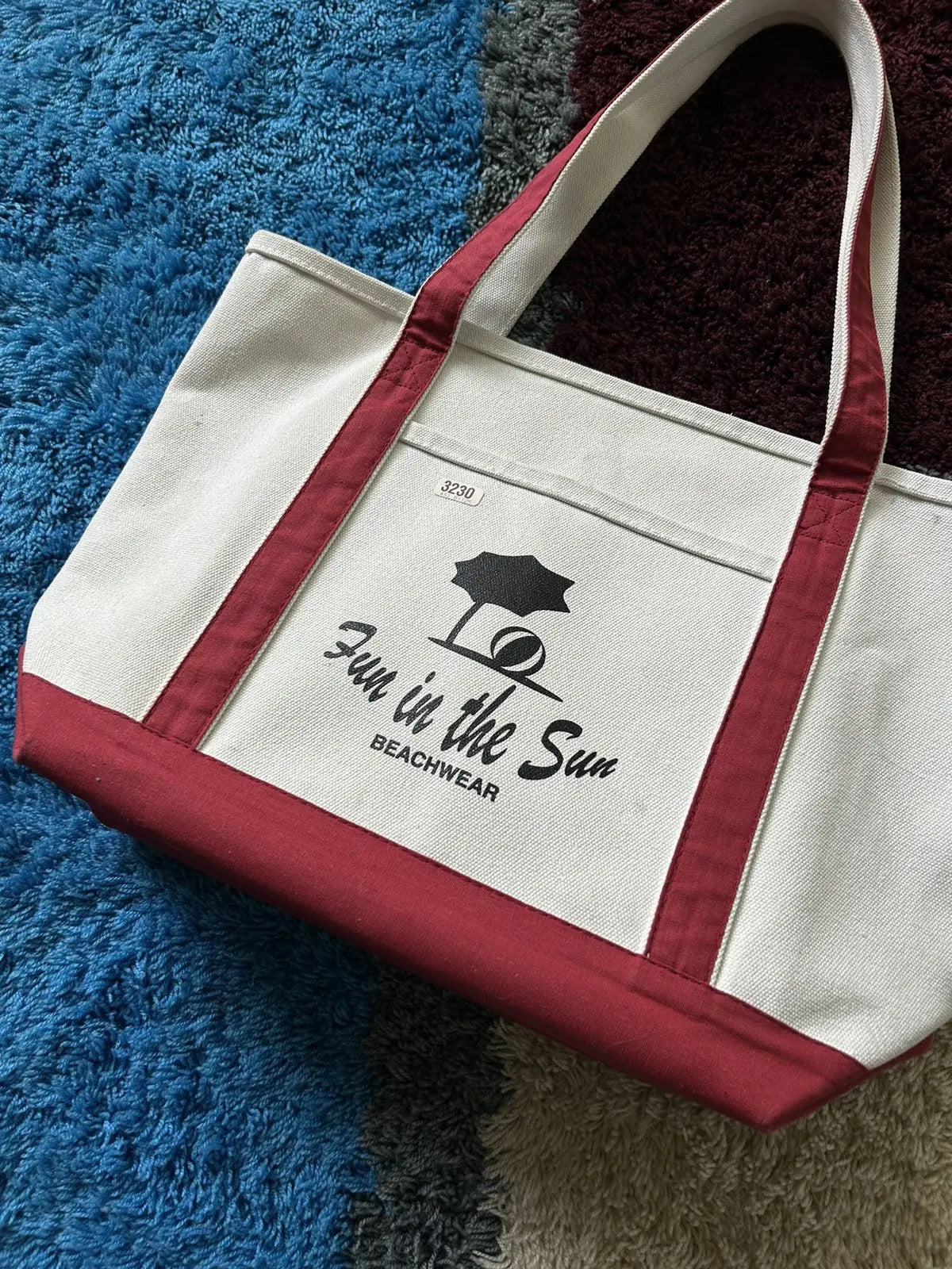 Vintage Beach Tote Bag