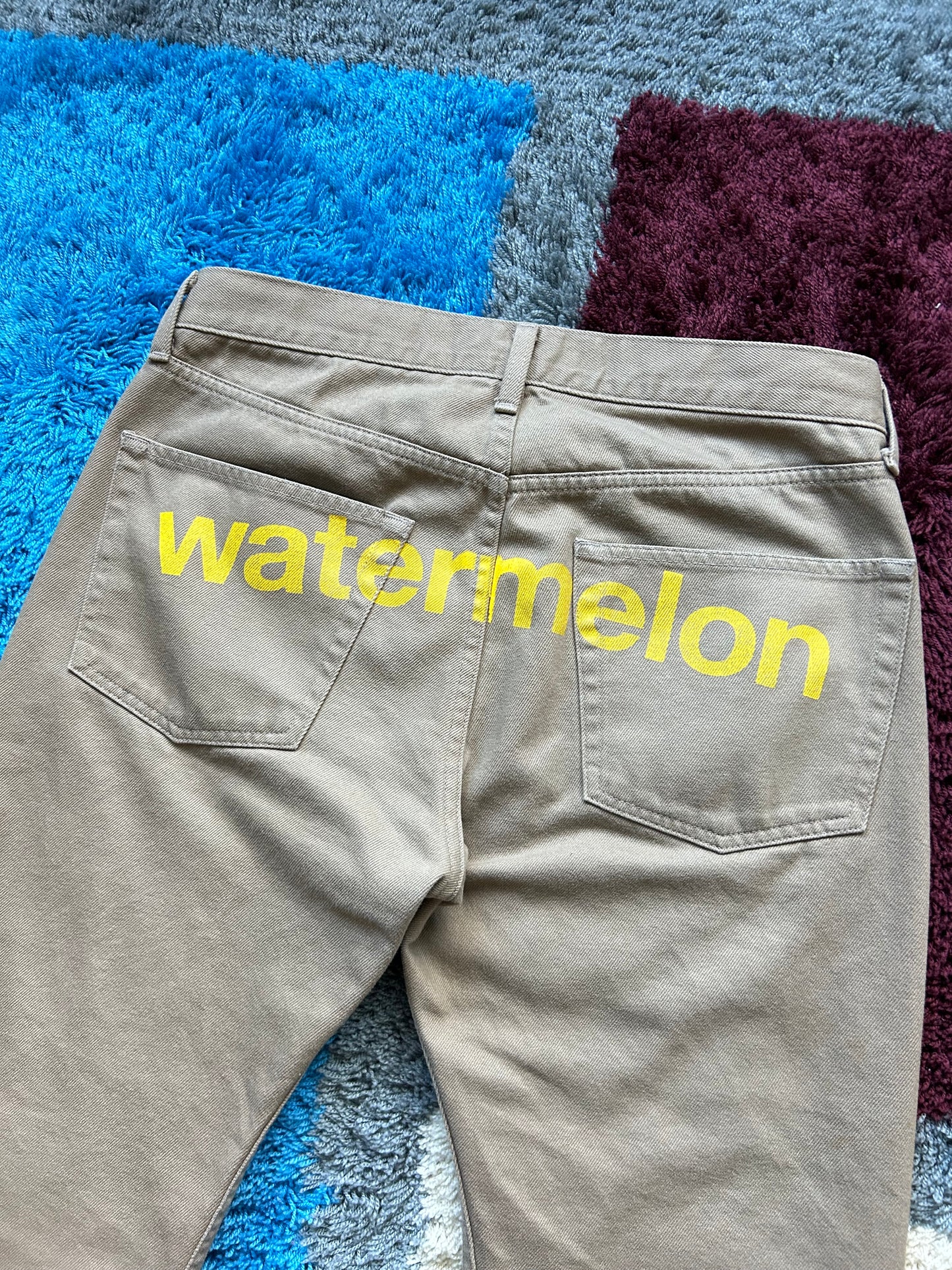 Junya Watanabe SS02 Poem Watermelon Pants