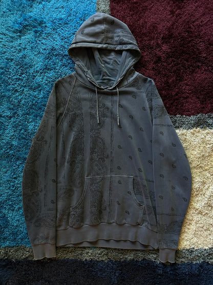 Raf Simons AW04-05 Waves Paisley Hoodie