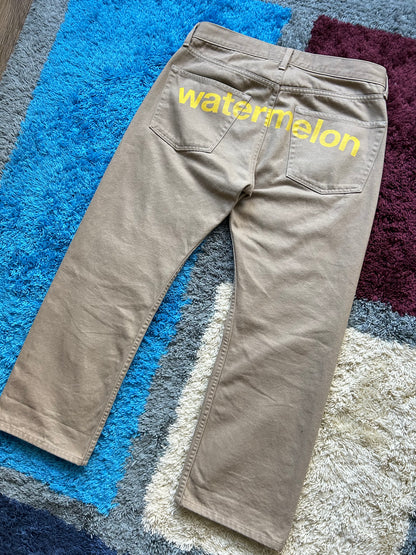 Junya Watanabe SS02 Poem Watermelon Pants