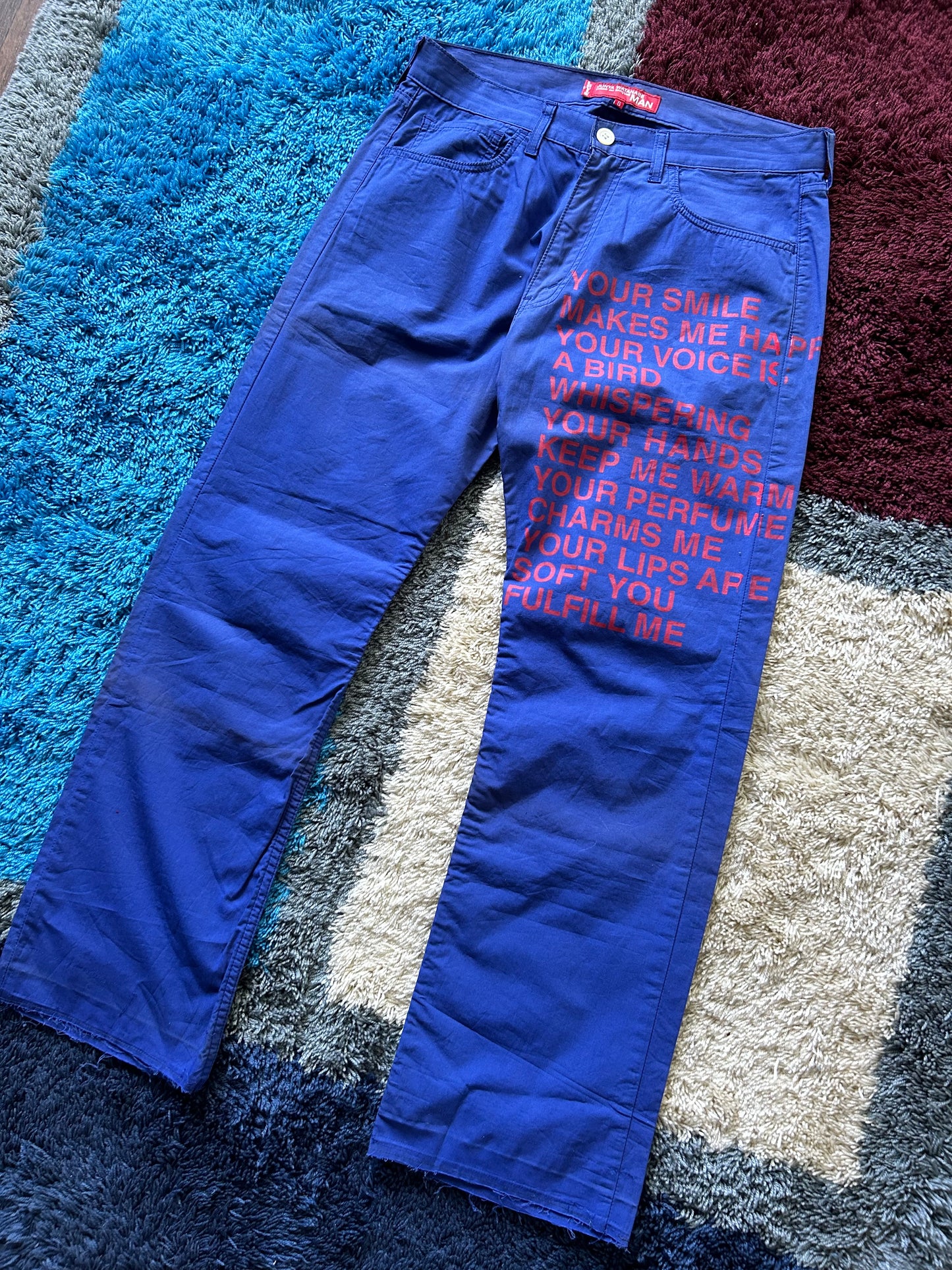 Junya Watanabe SS02 Poem Pants