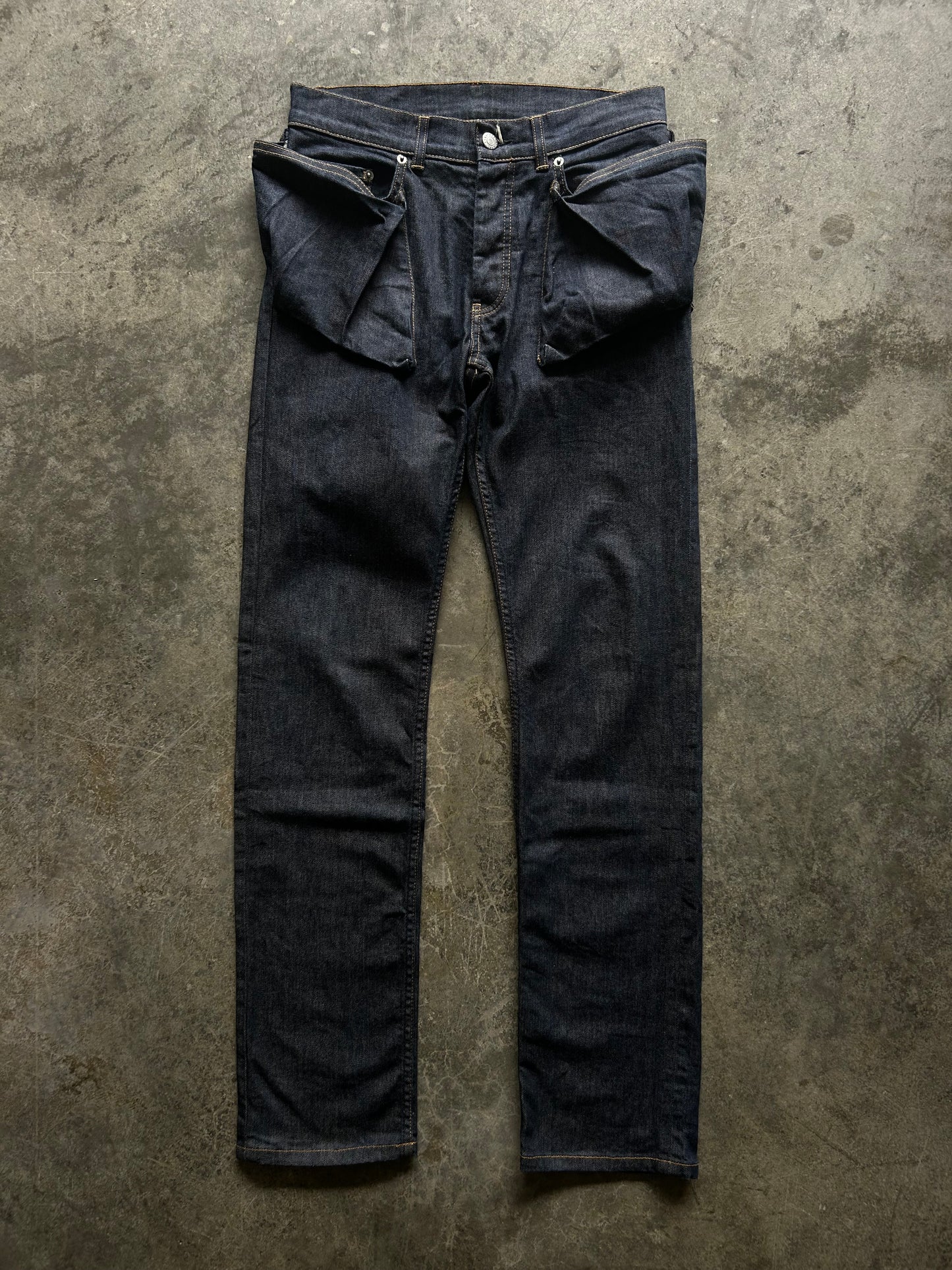 Helmut Lang AW04 3D Holster Pocket Denim