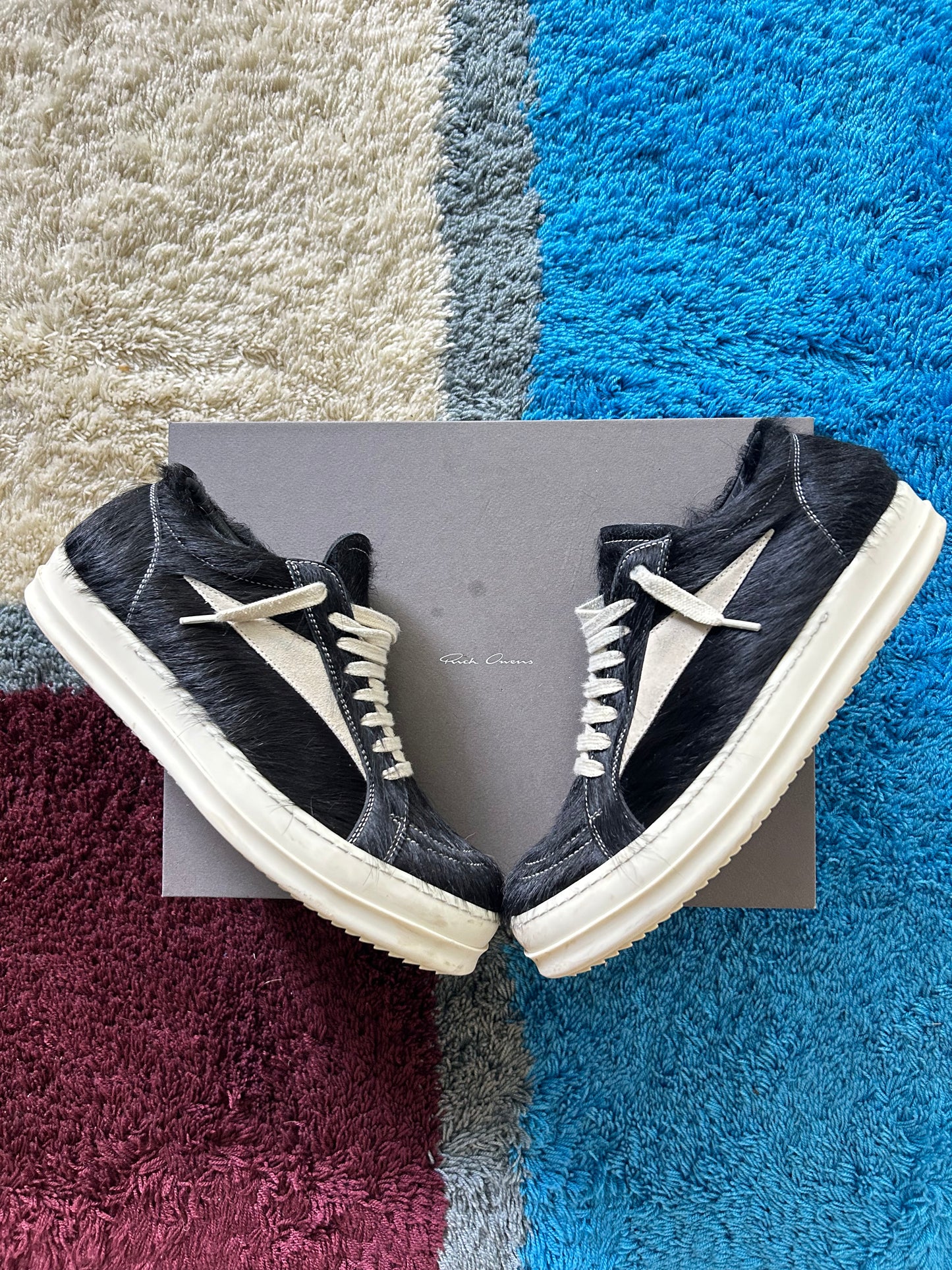 Rick Owens Pony Hair Vans