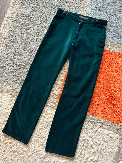 Undercover AW02 Rebelgods Velour Pants