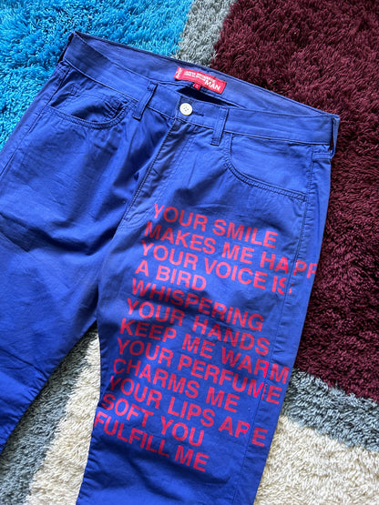 Junya Watanabe SS02 Poem Pants