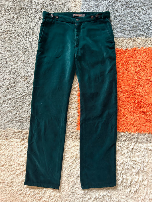 Undercover AW02 Rebelgods Velour Pants