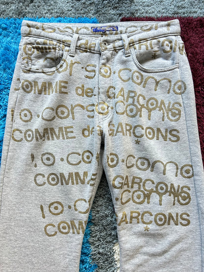 Junya Watanabe AD2003 10 Corso Como Hand Painted Graffiti Sweatpants