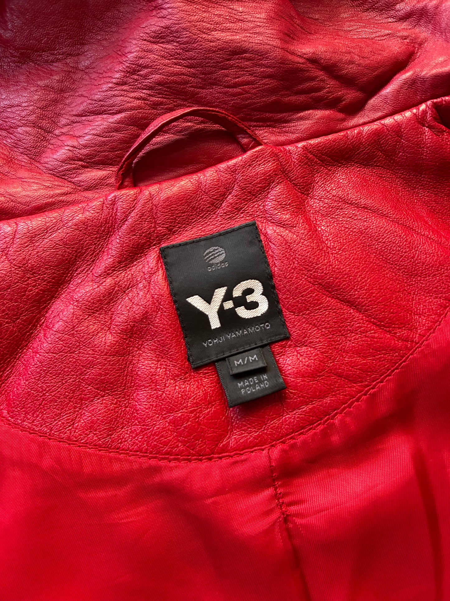 Y-3 Leather Jacket