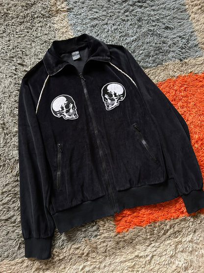 Number (N)ine SS04 Double Skull Velour Jacket