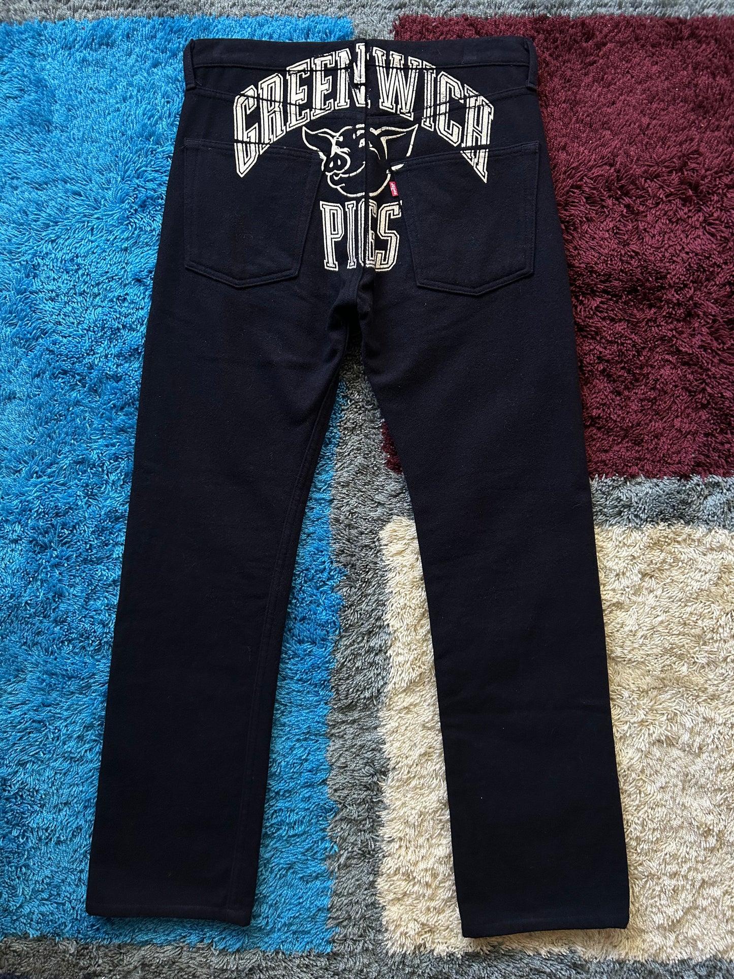 Junya Watanabe AD2002 Greenwich Pigs Wool Pants