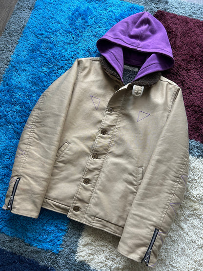 Undercover Wool Hooded Work Jacket