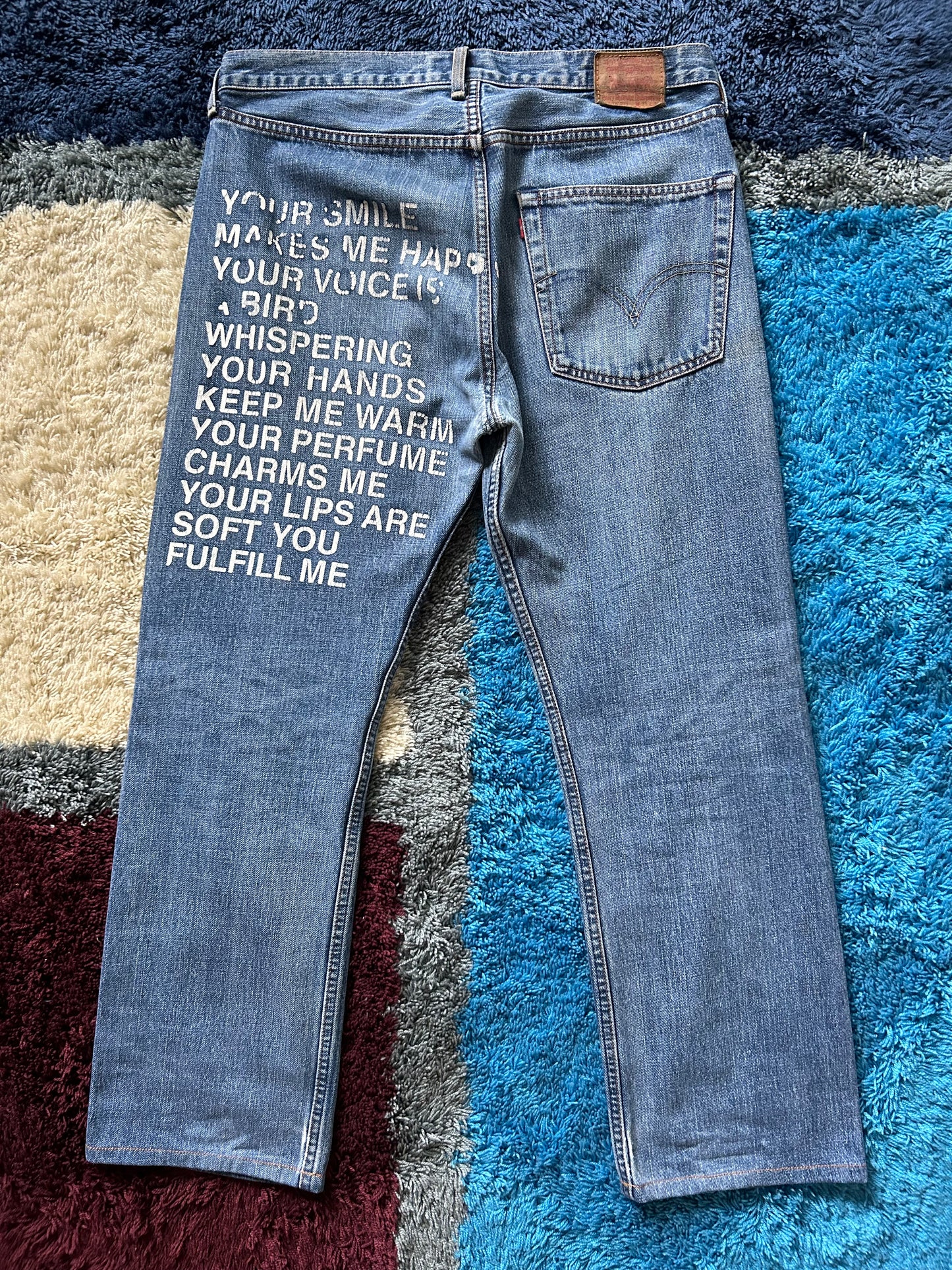 Junya Watanabe SS02 Poem Denim